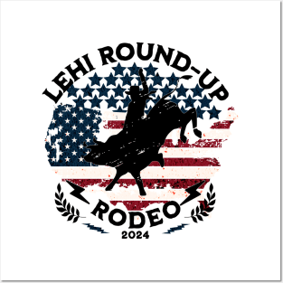 Lehi Round-up Rodeo Bull-Rider Posters and Art